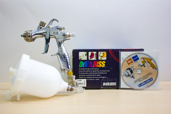  FLG-G5-14 Devilbiss Gravity Feed Spray Gun 