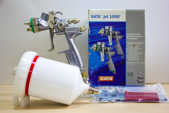 157966 Sata Jet Spray Gun 1000 B HVLP Nozzle