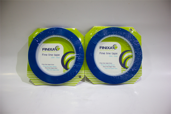 FOL-306 6 mm x 33 mm Finixa Fine Line Tape Blue 