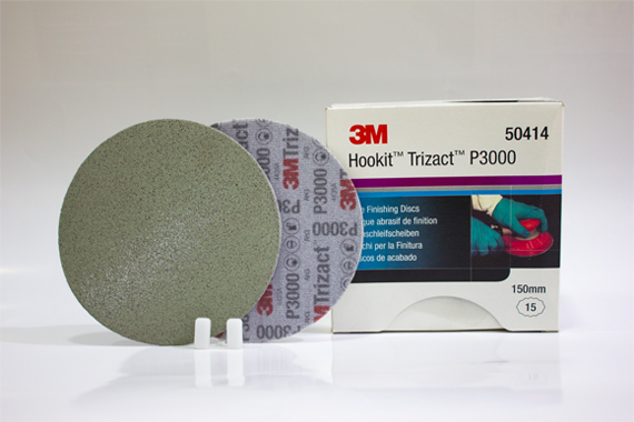 50414 Trizact 150 mm 3M Fine Finishing Discs P3000